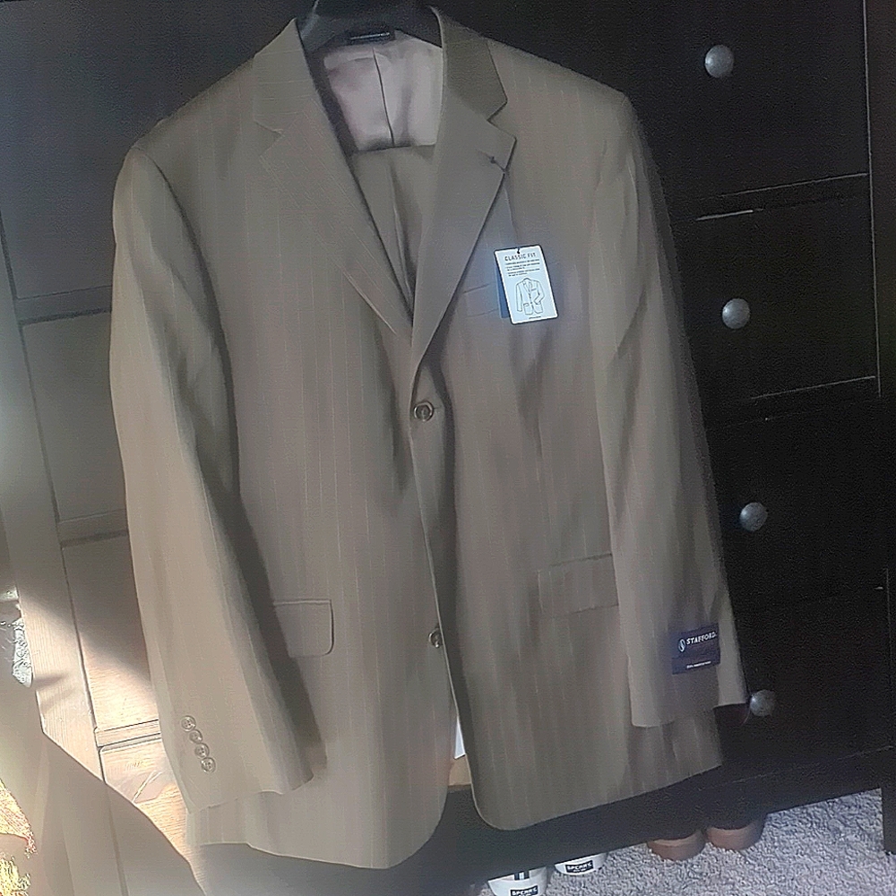 Stafford Performance Mens Suit Separates